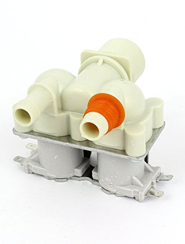 Électrovanne à double entrée d'eau AC220V/240V compatible lave-linge standard - 4