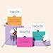 The Honey Pot Company - Multipack -100% Organic Cotton Core Tampons w/Bio Plastic Applicator - Regular & Super Absorbency - Unscented - Feminine Care - 54 Count (3 Packs of 18)