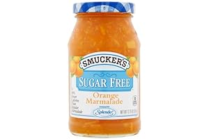 "Smucker's Sugar-Free Orange Marmalade", the Whole Fruit Goodness, No Added Sugar Delight