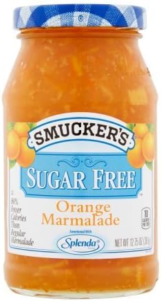 Smucker's Sugar Free, Orange Marmalade, 12.75 Ounce (Pack of 2)