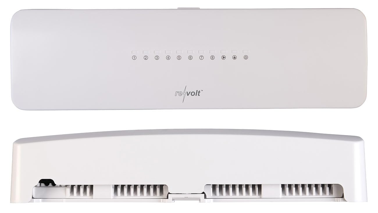 revolt Heizungs Thermostat WiFi: WLAN-Fußbodenheizungs-Controller-Steuerung mit Master-Thermostat & App (Fußbodenheizung 230V, Raumthermostat Digital Unterputz, Pumpe)