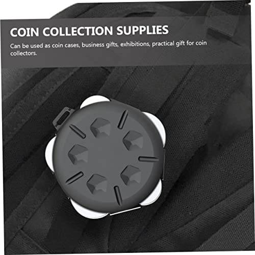 Caja organizadora para monedas Artibetter negra pequeña miniatura 4