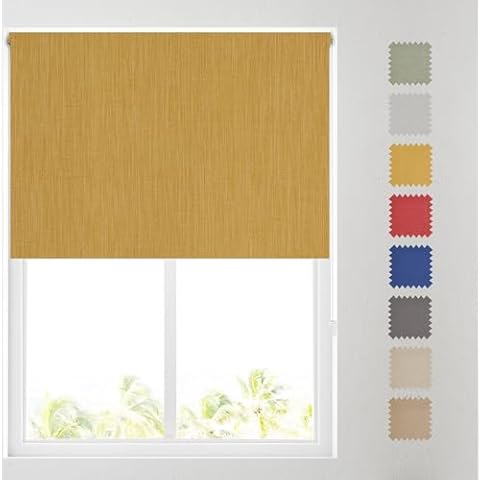 Barnes Blinds Paris Textured Blackout Roller Blinds Cover