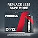 PROCELL Constant D Cell Long-Lasting Alkaline Batteries (72 Pack), 10-Year Shelf Life, Bulk Value Pack for Consistent Moderate Drain Professional Devices