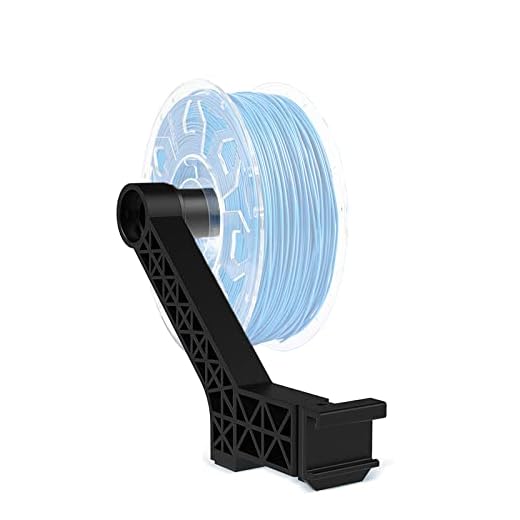 Creality Filament Spool Holder Kit, Filament Mount Bracket for 3D Printer Ender 3 V2/S1 Ender3 Pro/Max, Ender 5, Ender 6, CR-6 SE/Max,CR-10 MAX, PLA/ABS/Nylon/Wood/TPU/Other 3D Printing Material