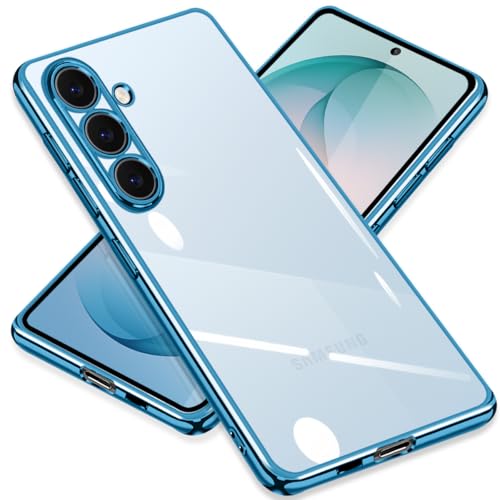 ZHUAZHULE �P�[�X �p�� Galaxy S26 �M�����N�V�[ S26 �X�}�z�P�[�X �N���A ���b�L���H �ϏՌ� �J�o�[ ���� TPU �����Y�ی� SC-51G SCG36 �X�g���b�v�z�[���t�� ���^ ���ϖh�~ �C�菝�h�~ �l�C �i�u���[�j
