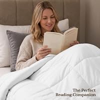 Utopia Bedding Duvet Insert, Twin Comforter 64 x 88 Inches, White — image 7