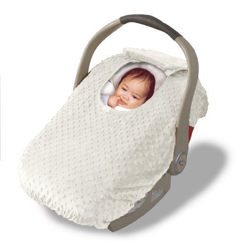 Car Seat Cover - Cover For Your Baby In Their Car Seat - Cream