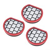 Lot de 3 filtres HEPA lavables, filtration haute efficacité, construction en plastique, design réutilisable, pièce de rechange pour aspirateur JIGOO C500 Lot de 3 filtres HEPA lavables, filtration haute efficacité, construction en plastique, design réutilisable, pièce de rechange pour aspirateur JIGOO C500