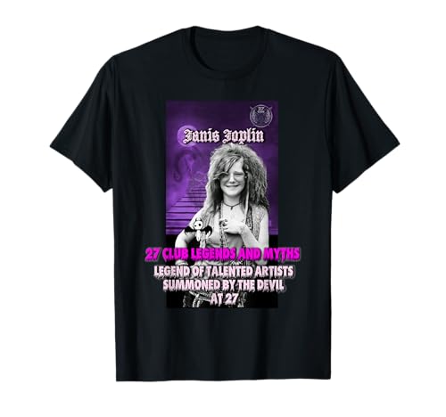 The 27 Club_Janis Joplin_004 Camiseta