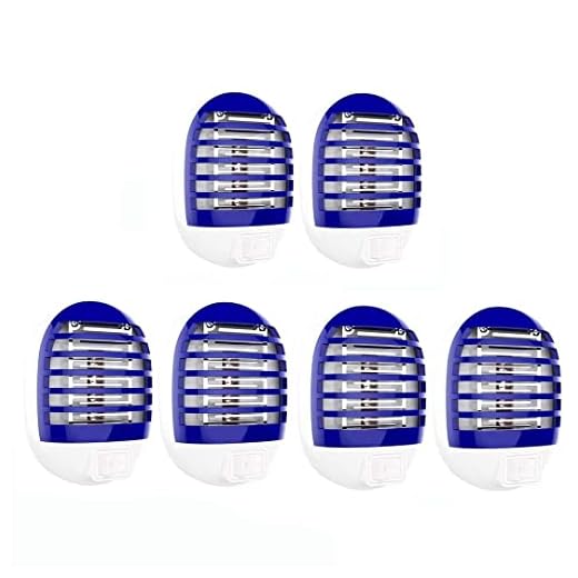Maxtrv 6 Pack Electric Bug Zapper for Outdoor and Indoor (BG6P-01)