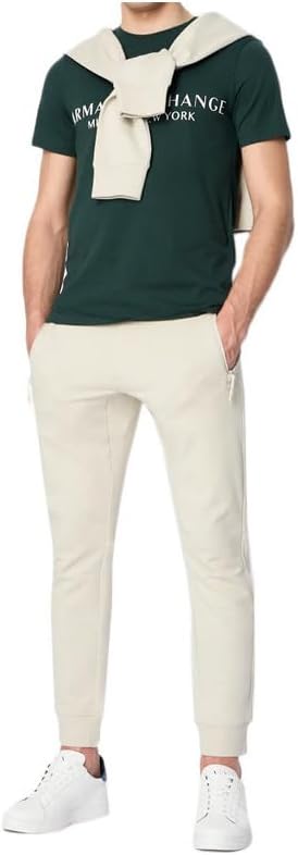 Armani Exchange Men's Drawstring Sweatpant Jogger with Zip Pockets - Image 4