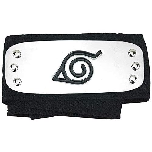 Naruto Konoha - Diadema negra de anime Ninja