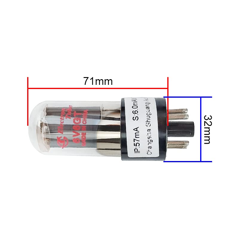 Amazon.co.jp: JINGERL 電子チューブ 6V6GT シングルエンド パワー