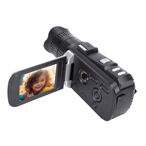 Caméscope numérique stabilisation électronique et zoom 18X contre les vidéos floues