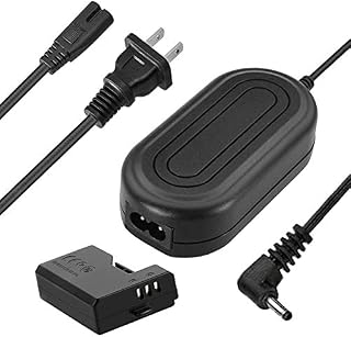 TKDY ACK-E10 AC Power Adapter and DR-E10 DC Coupler Charger Kit for Canon