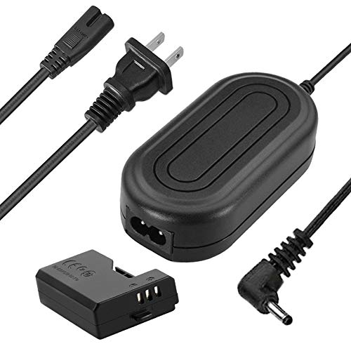 TKDY ACK-E10 AC Power Adapter and DR-E10 DC Coupler Charger Kit for Canon
