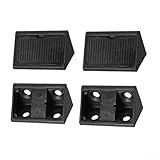 Stabilité améliorée : avec un design à angle droit, ces supports offrent une grande surface de contact et sont capables de supporter des poids lourds. Ils renforcent efficacement la stabilité des bords des meubles, les empêchant de se détacher.