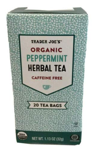 Miniatura 2 de Trader Joe's Té de menta orgánico -- 20 bolsas de té -- Sin cafeína a base de hierbas
