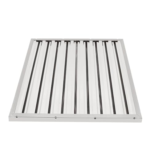 AllSpares Flammschutzfilter Edelstahl Typ A | Edelstahl | Gastro Abzugshaube | Catering Haube | 500x500x25mm