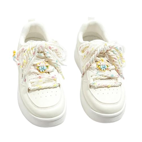 Women's Fashion Sneakers Lightweight Platform Footwear Outdoor Walking Shoes Trendy
