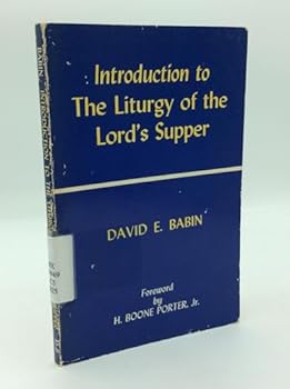 Paperback Introduction to the Liturgy of the Lord's Supper [Unknown] Book