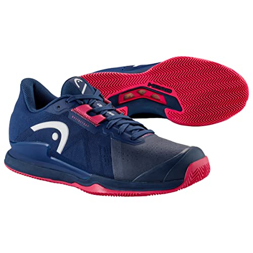 Zapatillas de Tenis HEAD Sprint Pro 3.5 Clay, Mujer, Azul oscuro/Azul marino