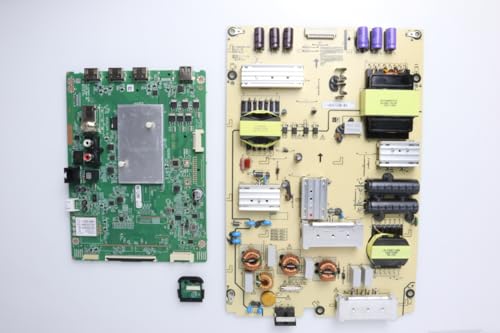 Lutema Television Repair Kit for Vizio V755M-K03 with TV Main Board + Power Supply + TCon + Cables