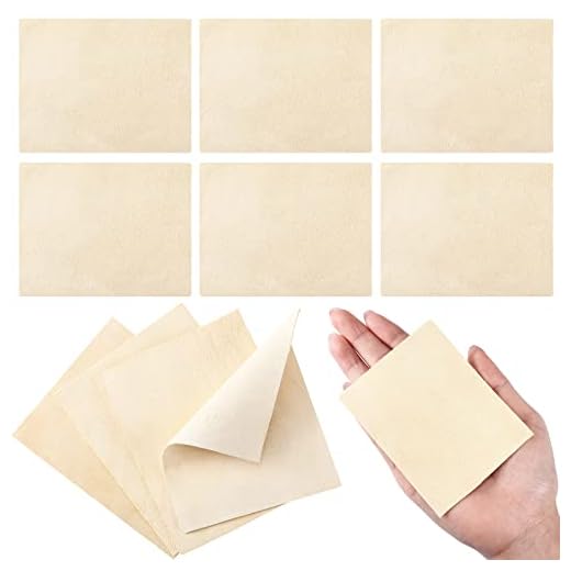 20 Pieces Pre Cut Chamois for Smoothing Pot Rim Chamois Clay Pottery Tools Soft Chamois Cloth Chamois Leather Pottery Tool Kit Ceramic Pottery Tools Supplies Ceramics Trimming Tools (3 x 3.7 Inch)