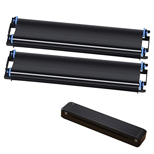 Ruban Thermique | Ruban MT800 | Recharge D'encre Pour Imprimante Portable HPRT MT800 | 2 Rouleaux De Ruban De Transferts Thermique De 215 Mm