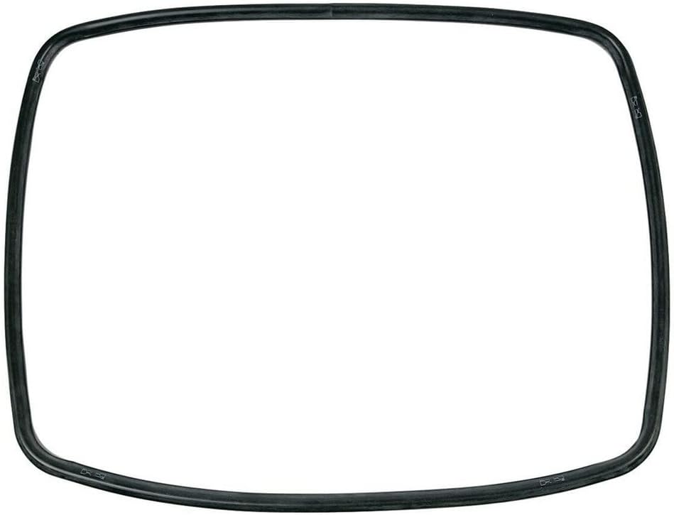 Main Oven Rubber Door Seal for Indesit Cookers (4 Sides, 4 Clips, Replaces C00081579)