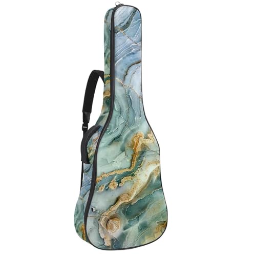 Sac de transport pour guitare acoustique marbre housse imperméable 41-42 pouces