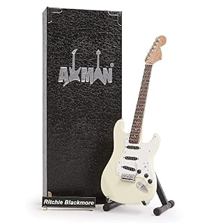 Ritchie Blackmore (Deep Purple) – Réplique de guitare miniature - Les Beatles, Paul McCartney, John Lennon, RIngo Starr, George Harrison