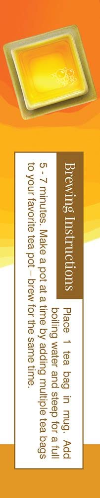 Davidson's Organics, Meyer Lemon, 8-count Tea Bags, Pack of 12