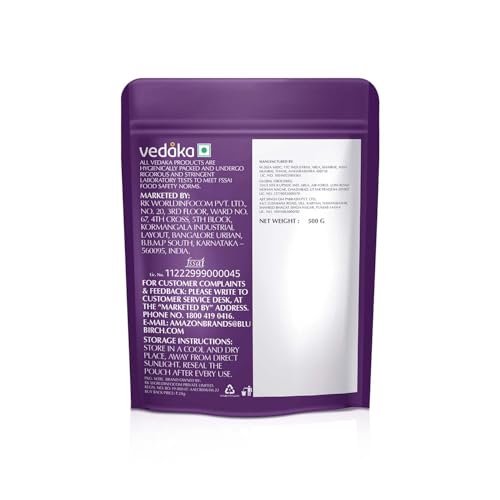 Image of Amazon Brand - Vedaka Dry Dates Powder | 500 g | Natural Sweetness of Dates | Hygienically Packed