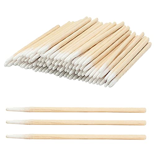 Pointed Tip Cotton Swabs, Precision Microblading Cotton Tipped, Precise Cotton Tips, Micro-swab Sticks for Makeup Cosmetic Nails Clean(400PCS)