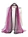 uxcell Long Chiffon Light Wedding Scarf Silky Gradient Color Party Shawl Spring Summer Beach Wrap for Women 63