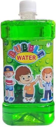 Image of Niku 1000 ml Bubble Maker Liquid Solution Bottle for Water Gun Bubble Guns Camera | Colorful Bubbles Solution | Bubble Refill Bottle