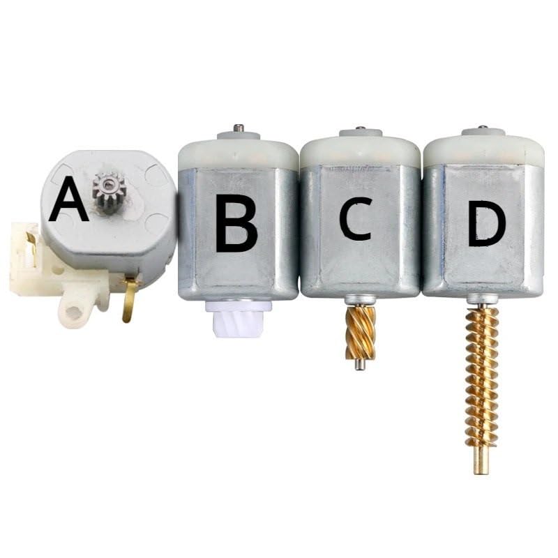 Motore Blocco Porta Adatto Per SsangYong | di potenza attuatore serratura porta laterale auto 12V DC riparazione centrale automatica FC280 fai da te(Motor D)