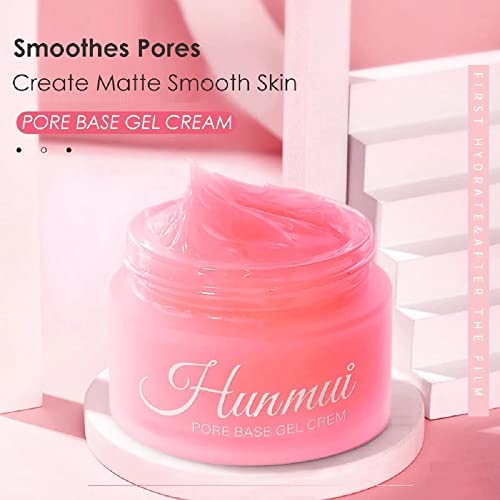 Hunmui Face Primer Pore Base Gel Cream，Magical Perfecting Base Face Primer Under Foundation Anti-Aging Wrinklesshrink Pore Remove Fine Linesexfoliatinganti-Oxidation(1Pc) #TOP1
