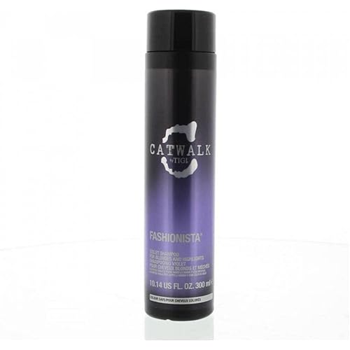 TIGI Catwalk Fashionista Shampoo for Unisex, Violet, 10.14 Fl Oz