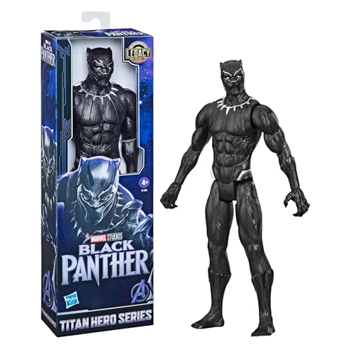 Image of Marvel Black Panther Titan Hero Series 12-inch Black Panther