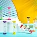 24 Pcs Sand Timer Kids Hourglass Acrylic Covered Clock Toothbrush Sand Timer for Classroom School(Multicolor)