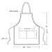 MissOwl Adjustable Bib Apron Extra Long Ties with Pockets Kitchen Cooking Baking Gardening Painting Apron for Women Men Cat
