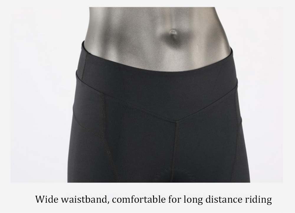 Pantalones Cortos de Ciclismo para Mujer 3D Gel Padded Bike Bicycle MTB Liner Undershorts Breathable Shockproof Quick-Drying