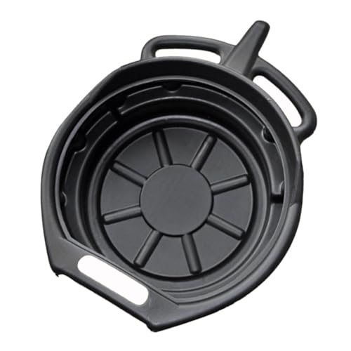 Beatifufu Vaschetta Raccolta Olio Auto da 10l, Contenitore Scarico Carburante in PE Resistente, Leccarda Sottomotore per Riparazione e Manutenzione Veicoli