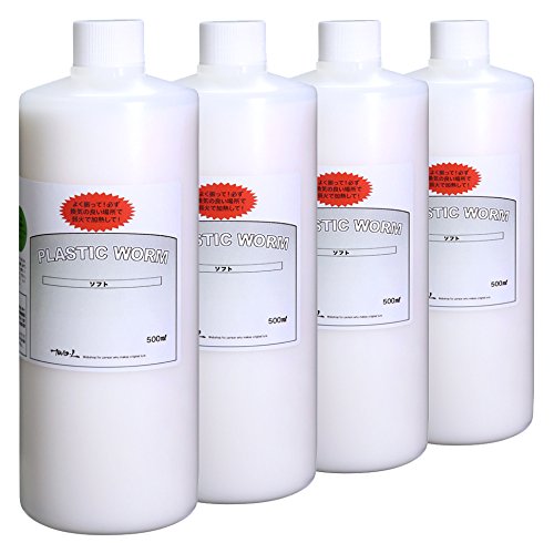 Amazon | ワームマテリアル ソフト 500ml×4 | two-L | ルアー