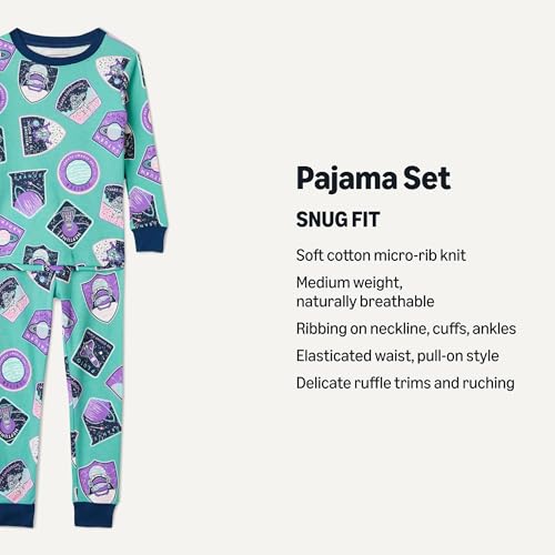Image of Amazon Essentials Babies, Toddlers and Boys' Snug-Fit Cotton Pajama Set, Multipacks