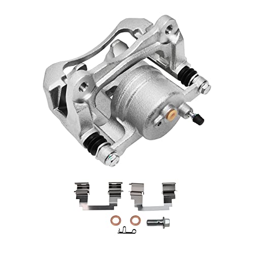 Image of Detroit Axle - Front Disc Brake Rotors Driver Side Brake Caliper