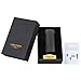 Kivors Dual Arc Lighter USB Rechargeable Windproof Electrical Plasma X Beam Arc Lighter with 800 mAh Replaceable Battery (Black)